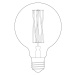 Teplá LED filamentová stmievateľná žiarovka E27, 6 W Elva – tala