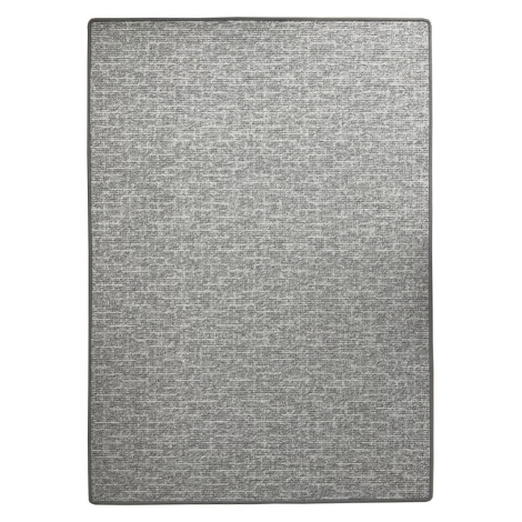 Kusový koberec Alassio šedý - 57x120 cm Vopi koberce