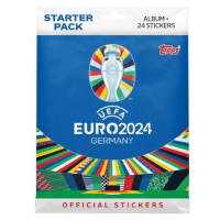 Futbalové samolepky Topps EURO 2024 - Starter Pack