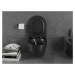 MEXEN/S - Lena Závesná WC misa vrátane sedátka s slow-slim, z duroplastu, čierna matná 30221085