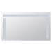 Zrkadlo Bemeta s osvětlením a dotykovým senzoremvo farebnom provedení hliník/sklo 101401137