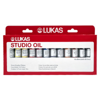 LUKAS STUDIO - Sada základných olejových farieb 12x20 ml