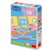 Dino PEPPA PIG ? OBĚD 24 maxi Puzzle