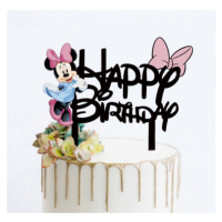 Minnie Happy Birthday topper na tortu - Cakesicq - Cakesicq