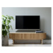 Furniria Dizajnový TV stolík Wally 160 cm prírodný dub