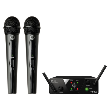 AKG WMS40 Mini2 Vocal Set Dual US45A/C