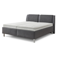 Beldomo - Sleep BOXSPRINGOVÁ POSTEĽ, 180/200 cm, textil, kompozitné drevo, sivá