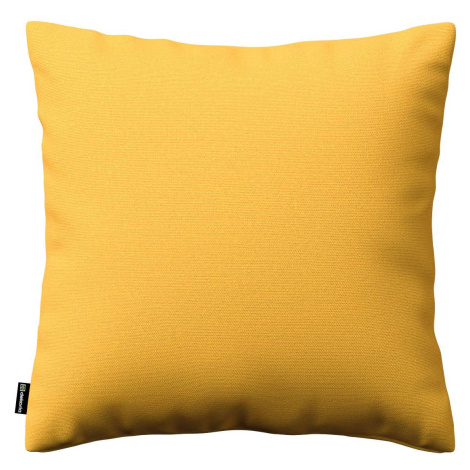 Dekoria Karin - jednoduchá obliečka, žltá, 60 × 60 cm, Loneta, 133-40