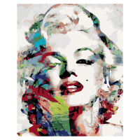 Diamantové maľovanie - MARILYN MONROE Rámovanie: vypnuté plátno na rám, Rozmer: 40x50 cm