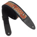 PRS 2.4" Padded Guitar Strap w/FLASH, Custom Jacquard Birds Wavelength