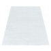 Kusový koberec Fluffy Shaggy 3500 white Rozmery koberca: 80x150