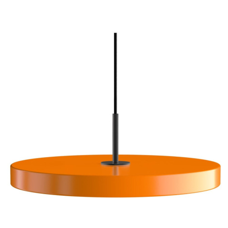 Oranžové LED závesné svietidlo s kovovým tienidlom ø 43 cm Asteria Medium – UMAGE