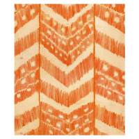 MINDTHEGAP Turkish Ikat Tangerine - tapeta