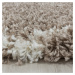 Kusový koberec Alvor Shaggy 3401 beige kruh Rozmery koberca: 120x120 kruh