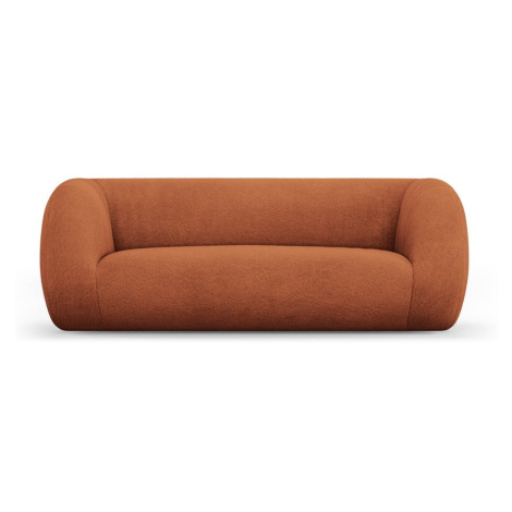 Oranžová pohovka z textílie buklé 210 cm Essen – Cosmopolitan Design