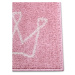 Ružový detský koberec 160x235 cm Crowns – Hanse Home