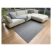 Kusový koberec Udinese šedý - 60x110 cm Vopi koberce