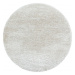 Kusový koberec Brilliant Shaggy 4200 Natur kruh - 80x80 (průměr) kruh cm Ayyildiz koberce
