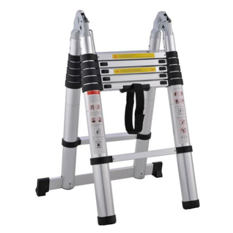 Rebrík/štafle hliníkový G21 GA-TZ12-3,8m teleskopický