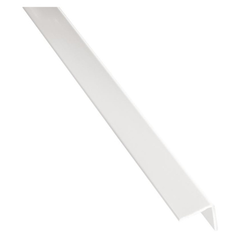 Profil uholníkový samolepící PVC biely lesklý 19.5x19.5x1000 MERKURY MARKET