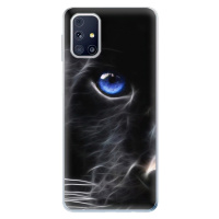 Odolné silikónové puzdro iSaprio - Black Puma - Samsung Galaxy M31s