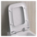 GEBERIT - iCon WC doska, duroplast, SoftClose, biela 571910000