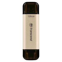 TRANSCEND Flash Disk 128GB JetFlash®930C, TLC, USB 3.2/USB Type C (R:420/W:400 MB/s) čierny