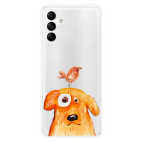Odolné silikónové puzdro iSaprio - Dog And Bird - Samsung Galaxy A04s