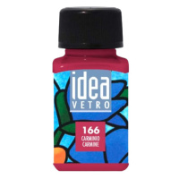 MAIMERI IDEA VETRO - Farby na sklo 166 - carmine 60 ml