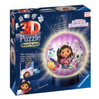 Ravensburger Puzzle-Ball Gabby's Dollhouse 72 dielikov (nočná edícia)