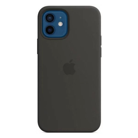 Kryt Apple iPhone 12 | 12 Pro Silicone Case with MagSafe - Black MHL73ZM/A