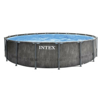 Intex 26742 Bazén Prism Frame Greywood Premium 4,57 x1,22
