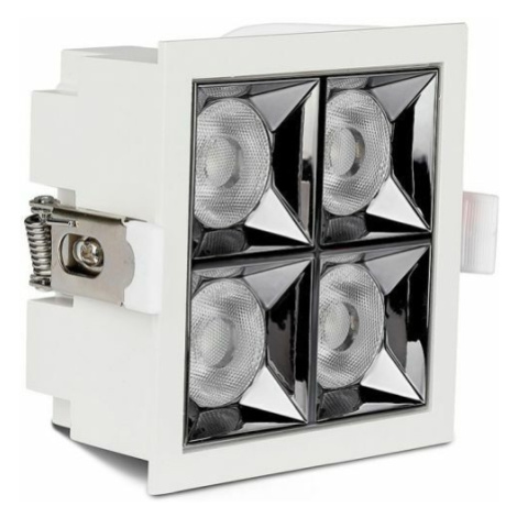 Zapustené bodové LED svietidlo PRO 12° 16W, 2700K, 1280lm, VT-2-16 (V-TAC)