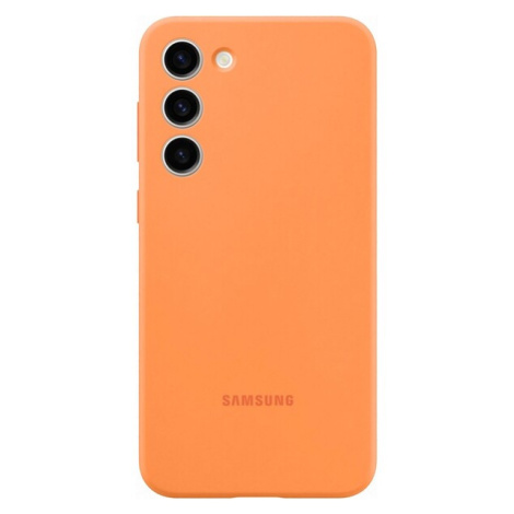 Samsung Silicone Case Galaxy S23+ oranžová