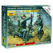 Wargames (WWII) figurky 6111 - German 81mm Mortar with Crew (1:72)