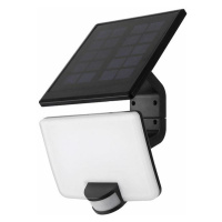 Solight LED solárne svetlo so senzorom, 11W, 1200lm, Li-on, čierna