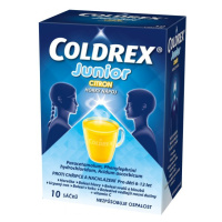 COLDREX Junior Citrón 10 vrecúšok