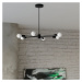 Čierne závesné svietidlo 86.5x68 cm Benedett - Nice Lamps