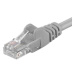 PremiumCord Patch kábel UTP RJ45-RJ45 CAT6 10m šedý