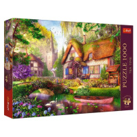 Trefl Puzzle 1000 Premium Plus - Čajový čas: Lesný domček