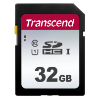 Karta TRANSCEND SDHC 32GB 300S, UHS-I U1 (R:100/W:25 MB/s)