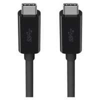 Belkin USB-C/USB-C 3.1 (4K) dátový a nabíjací kábel, 100W, 2m, čierny