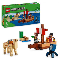 LEGO® Minecraft® 21259 Plavba na pirátskej lodi