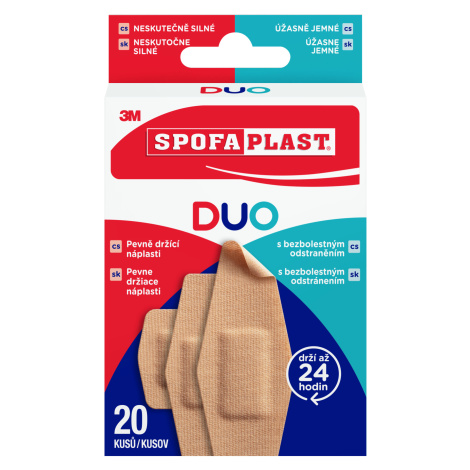 SPOFAPLAST Sofaplast DUO náplasti obálka 20 ks