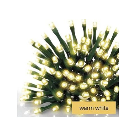 EMOS LED, vianočná reťaz, 4 m, vonkajšia a vnútorná, teplá biela, časovač