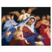 Maľovanie podľa čísel - MÁRIA A JEŽIŠ A ANJELI Rámovanie: vypnuté plátno na rám, Rozmer: 80x100 