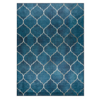 Kusový koberec ANDRE Maroccan trellis 1181 blue Rozmery kobercov: 120x170