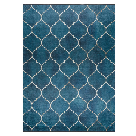 Kusový koberec ANDRE Maroccan trellis 1181 blue Rozmery kobercov: 120x170