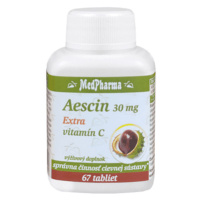 MEDPHARMA Aescin 30 mg extra vitamín C 67 tabliet