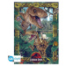 Set 2 plagátov Jurassic Park - Gates & Biodiversity (52x38 cm)